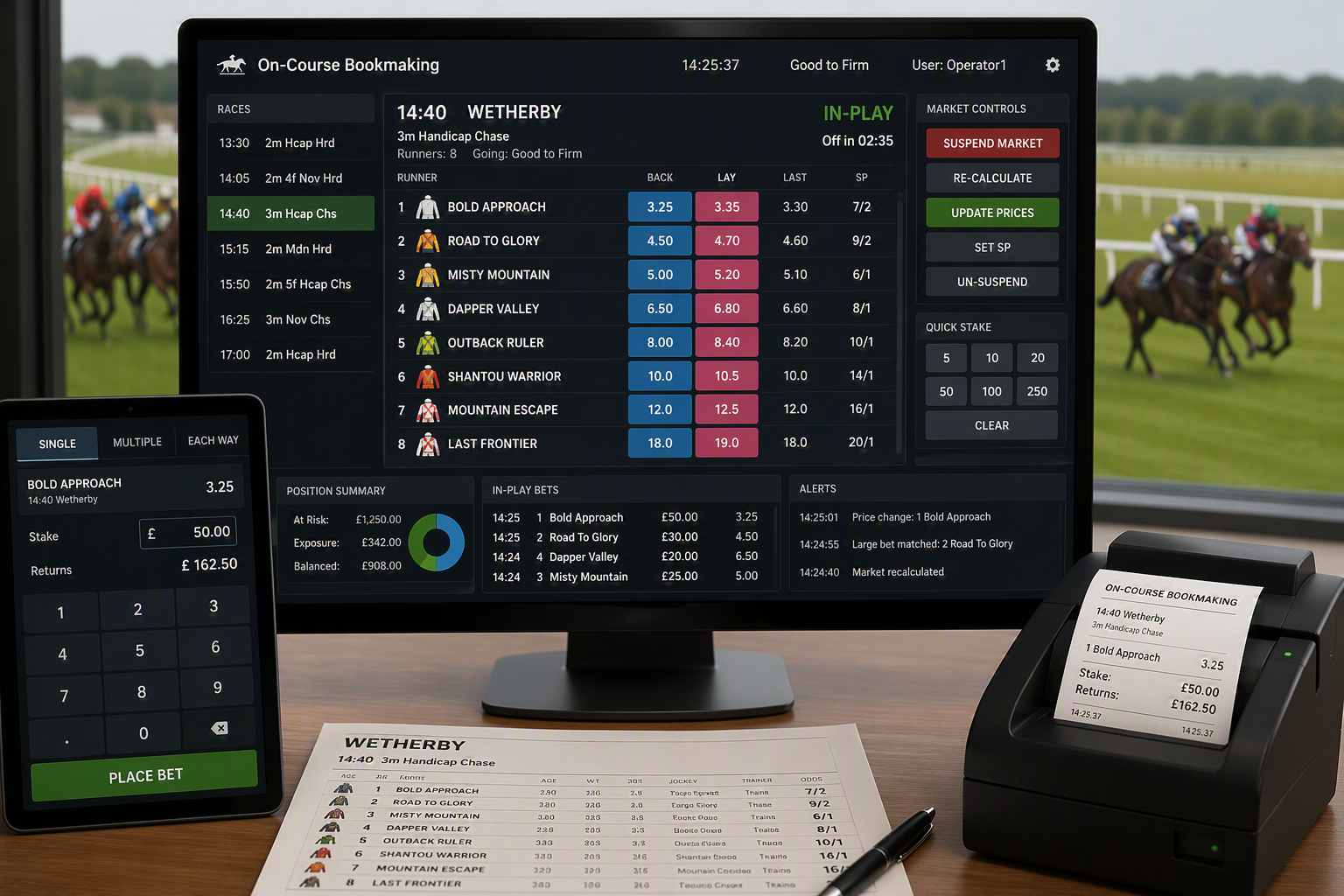 ExanteBet interface preview